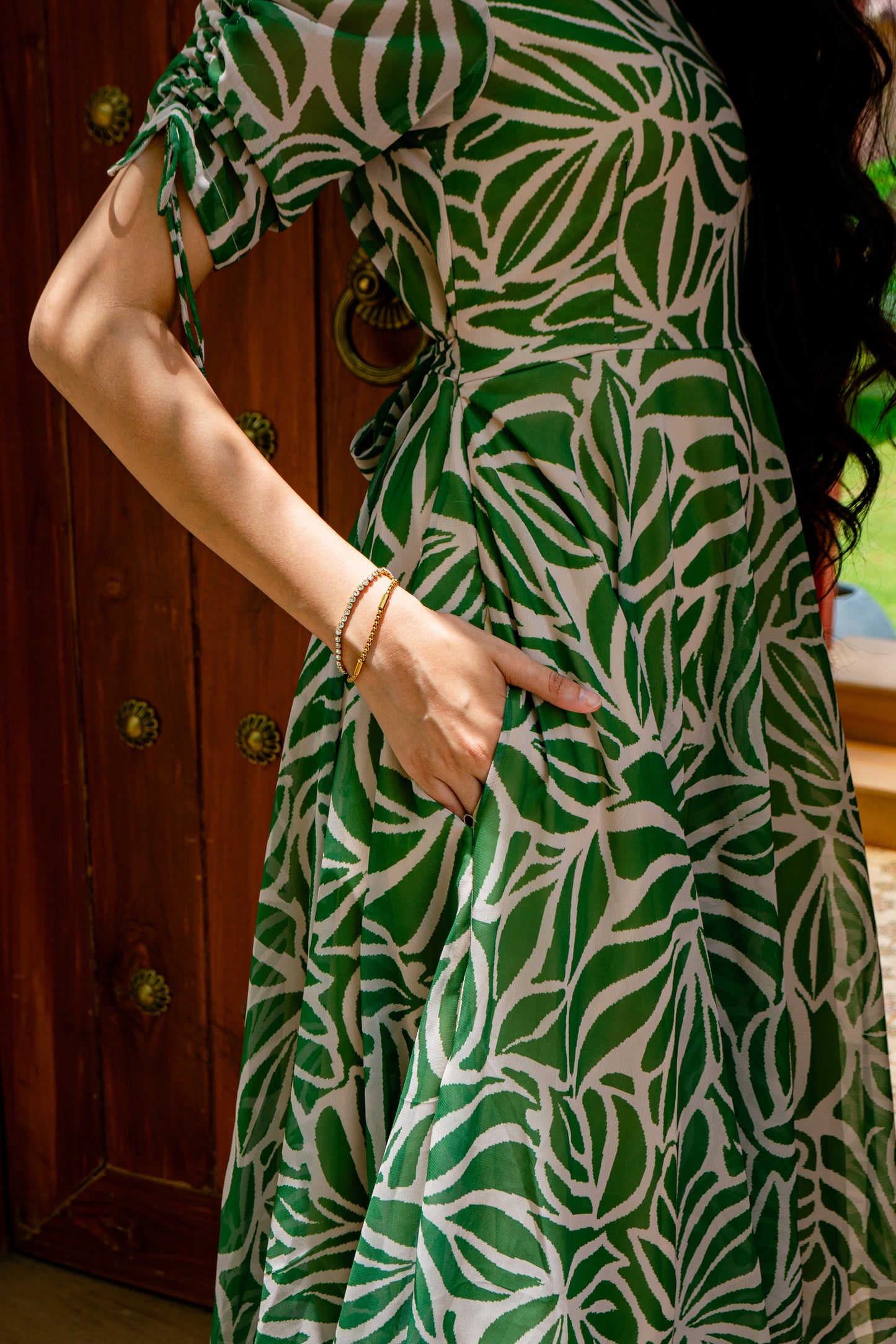 The Olive Abstract Outfit