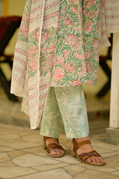 Blush Garden Salwar Set image 3