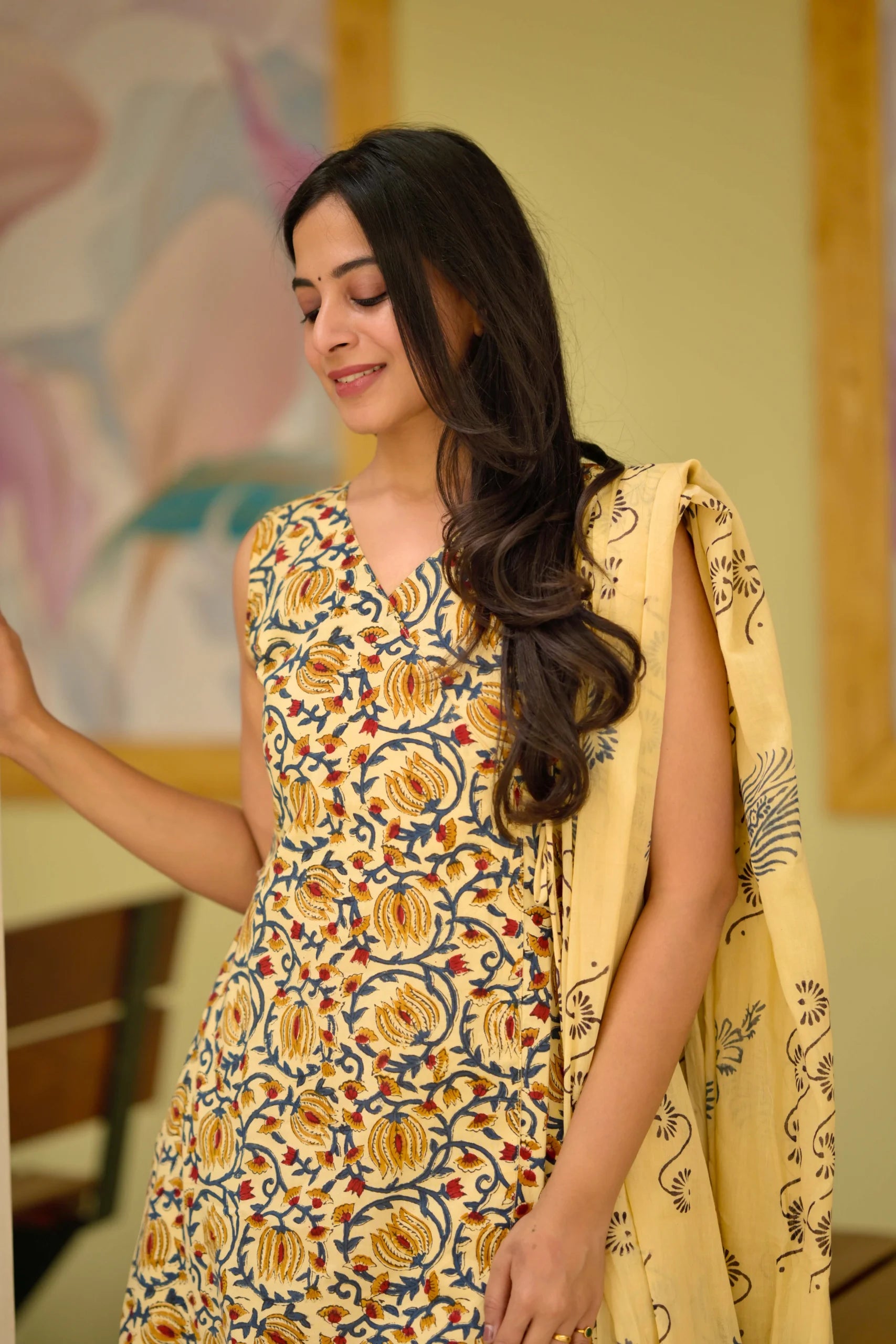 Vintage Floral Comfort Suit image 3