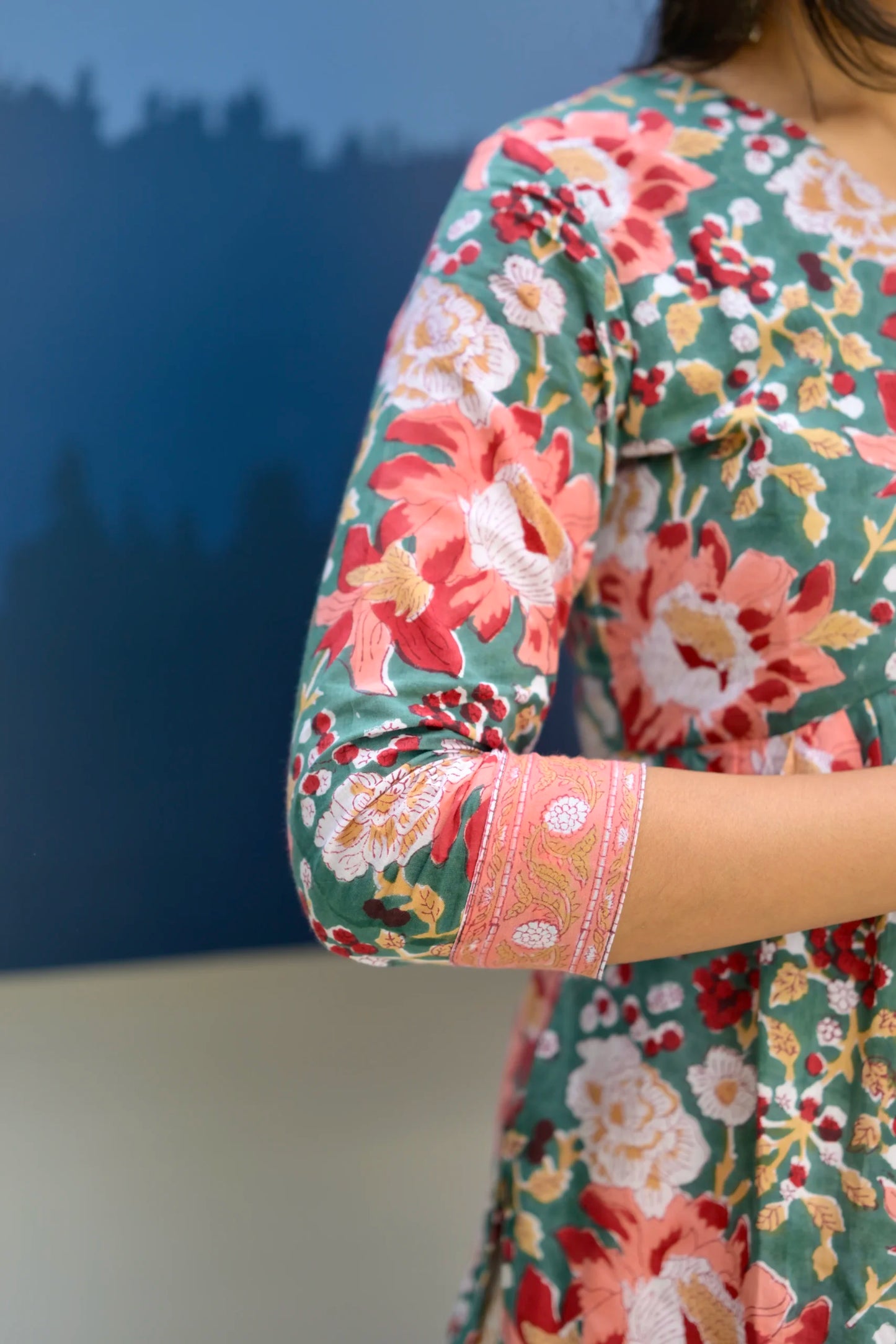 Foral Garden Cotton Suit image 2