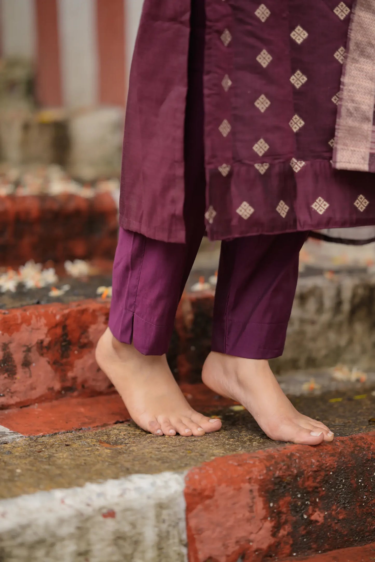 Chanderi Suit Set image 2