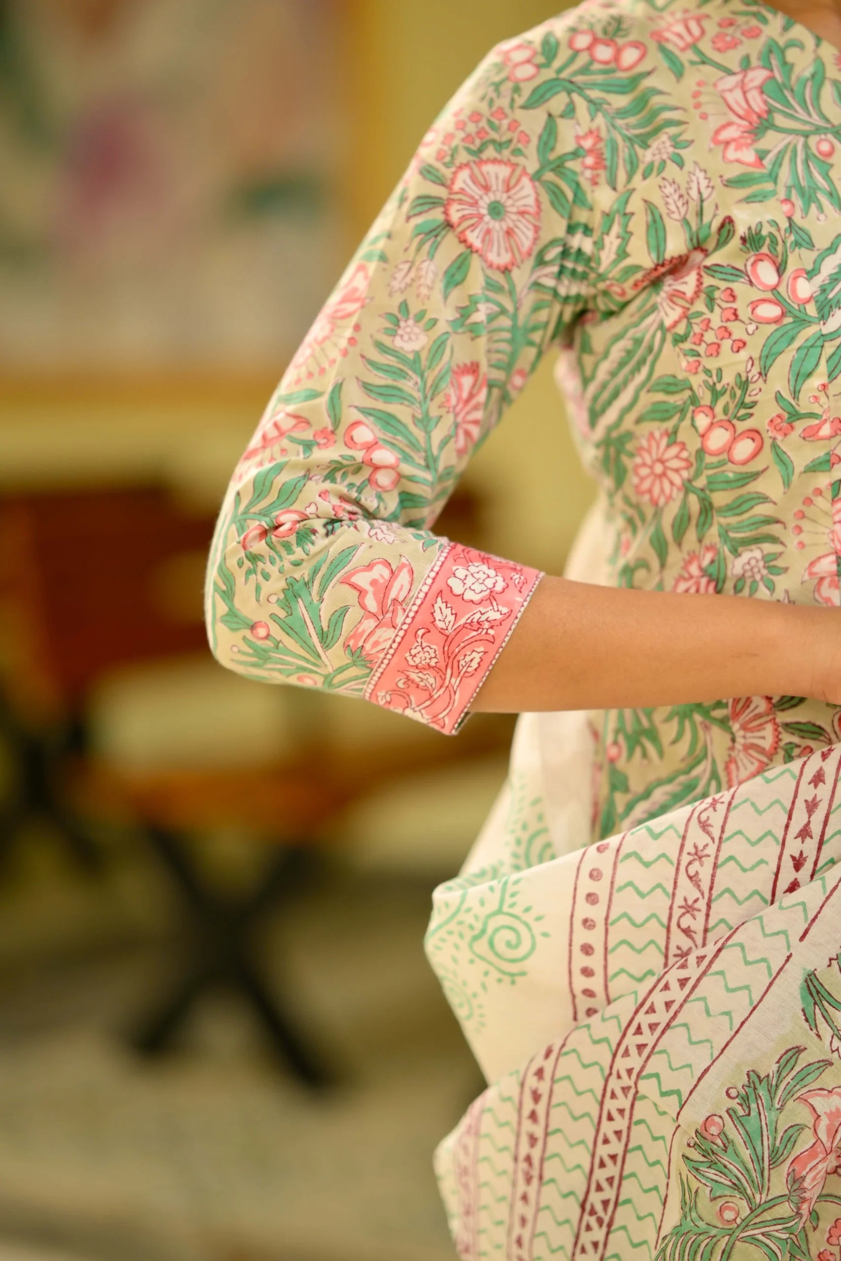 Blush Garden Salwar Set image 5