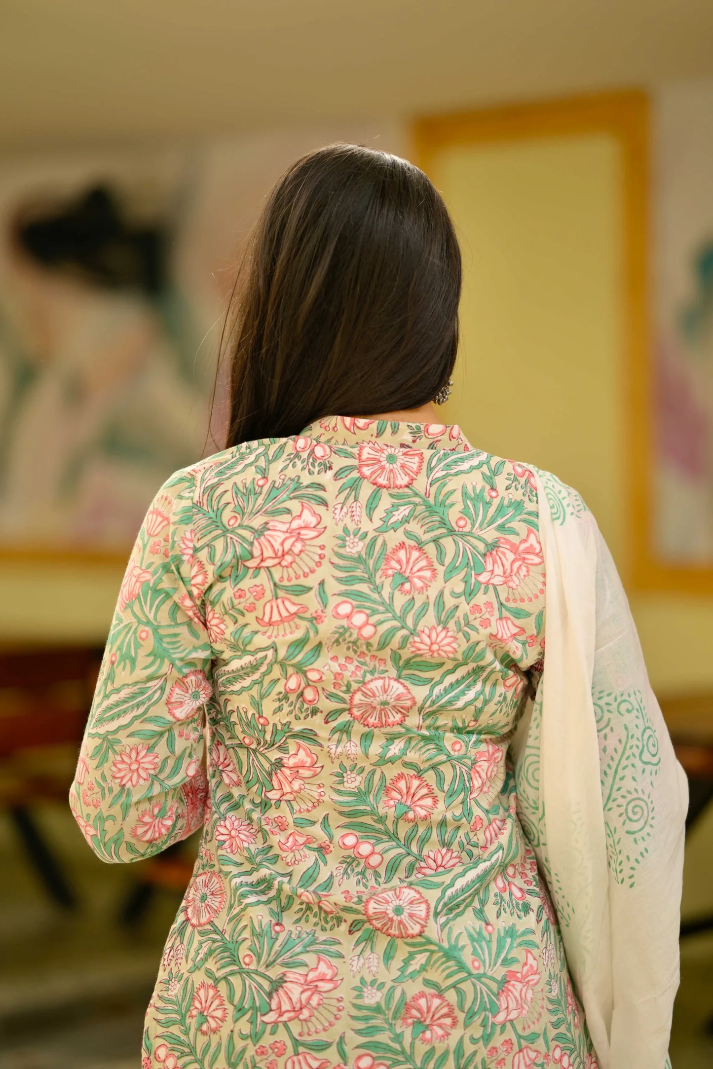 Blush Garden Salwar Set image 7