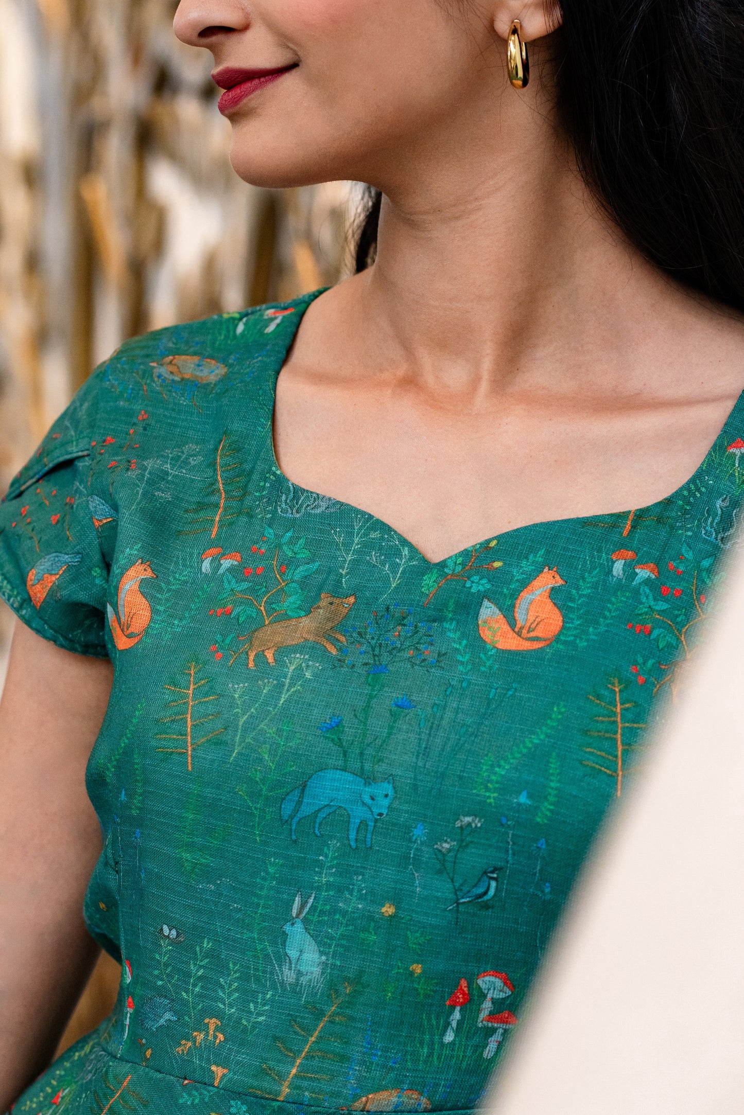 Botanical Breeze Linen outfit