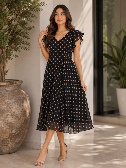 Polka Dots Midi