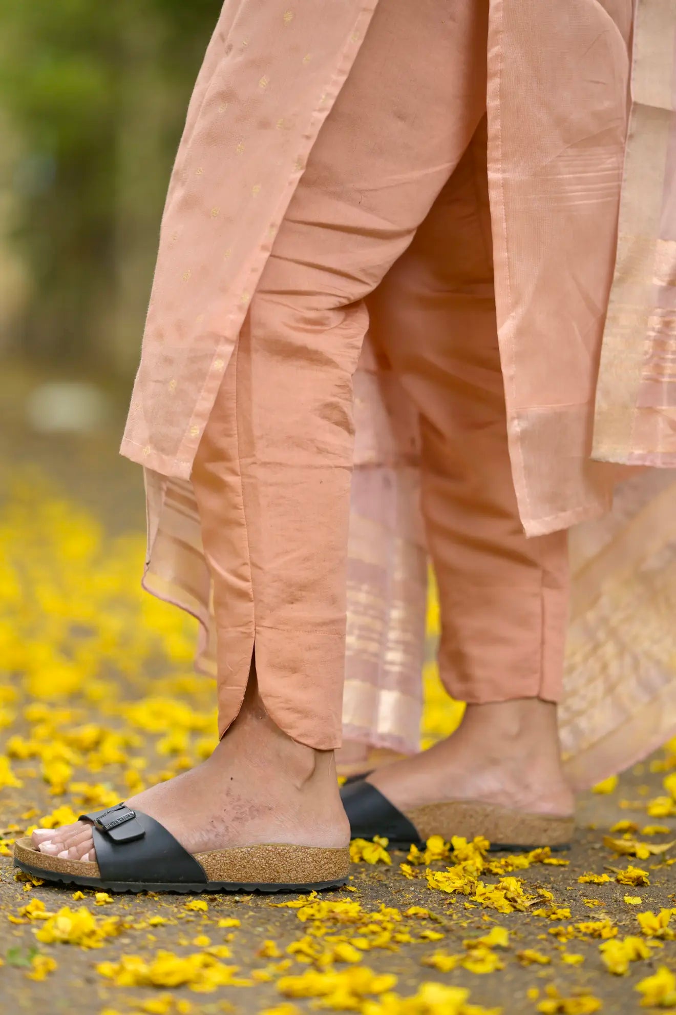 Peach Aura Salwar Suit image 1