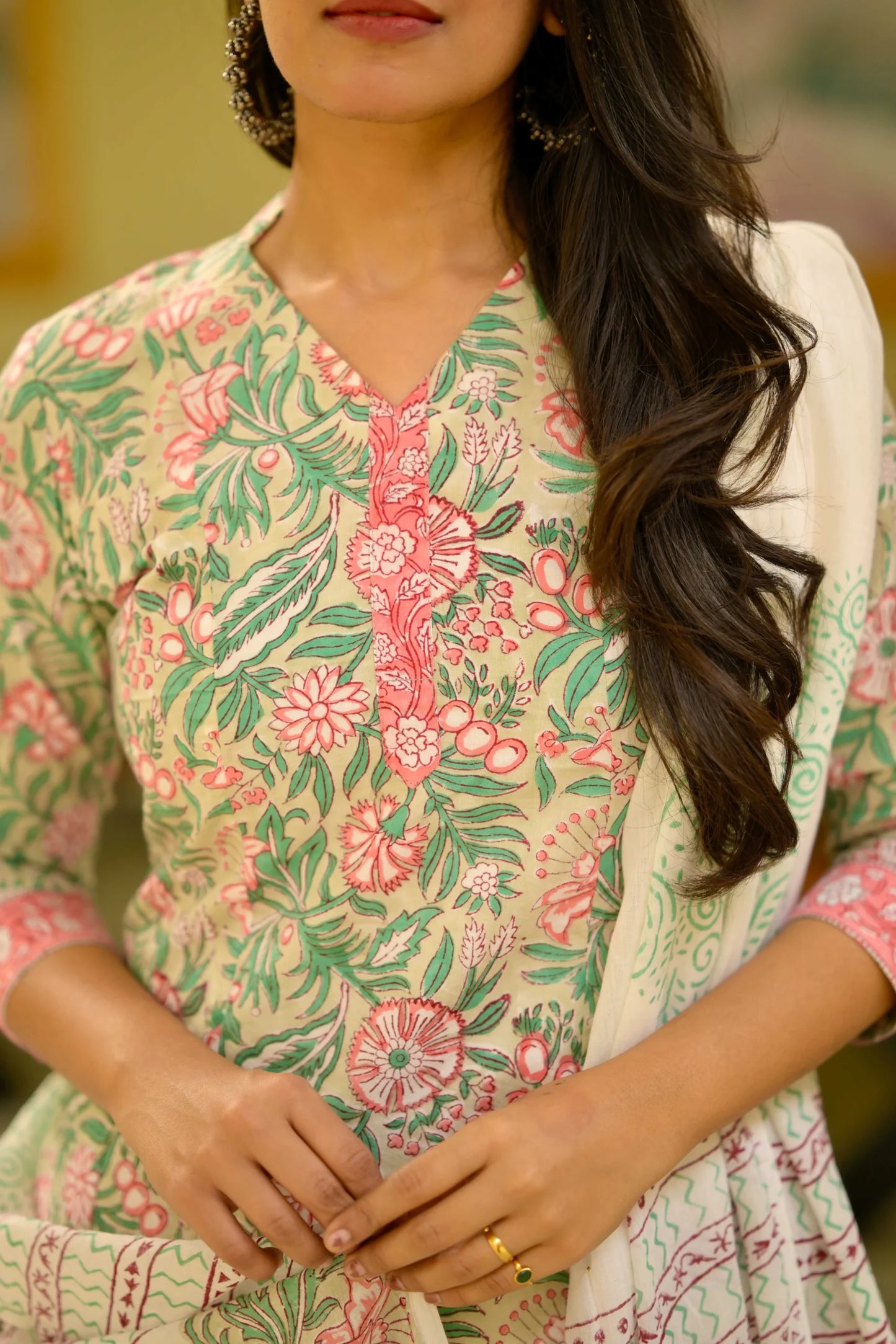 Blush Garden Salwar Set image 6