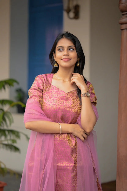 Banarasi Suit Set image 0